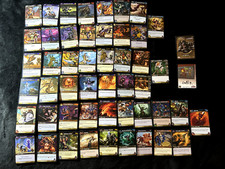world of warcraft tcg lot 49 cards 2007