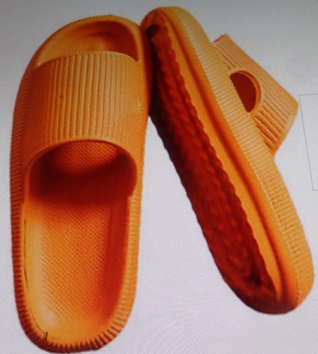 PREMIUM ORANGE WOMEN CLOUD SLIPPERS/SLIDES NON-SLIP AU 7.5 SAME DAY FREE POST!!! - Picture 2 of 9