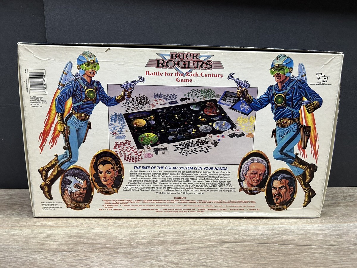 Vintage Buck Rogers: Battle for the 25th Century TSR 3550 Board