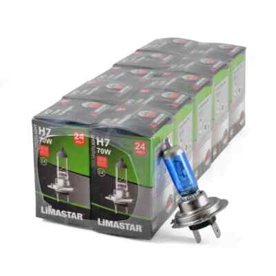 10 x H7 24V 100W Xenon White Halogen Headlight Snow Bulbs 6000k HGV Truck 474
