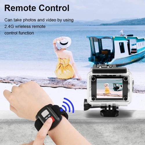 Underwater Waterproof Helmet Video Recording Camera - Imagen 3 de 6