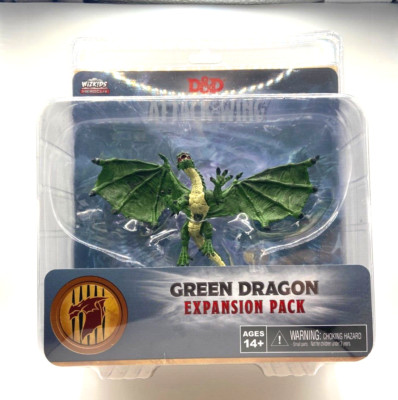 WizKids D&D Dungeons & Dragons Attack Wing Green Dragon Expansion Pack