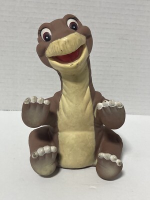 Vintage The Land Before Time Littlefoot Dinosaur Hand Puppet 1988 Pizza Hut