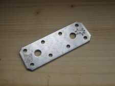 Flachverbinder 95 x 35 x 2,5 mm Stahl verzinkt Holzverbinder CE 0769 / DIN 1052