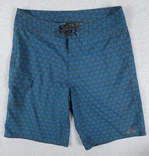 The North Face Swim Shorts Men's Size 34 Blue Unlined Trunks Drawstring Waist