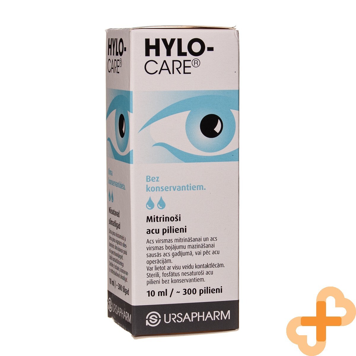 URSAPHARM HYLO-CARE Moisturizing Lubricating Eye Drops 10ml Contact Lenses