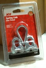 Ace 52382 Spring Link Zinc Plated 1/2" FREE SHIPPING