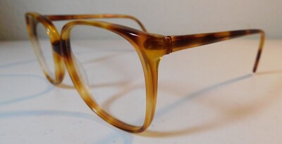 Vintage GIRARD 4430 Brown Yellow 54/15 Eyeglass Frames New  display picture 3