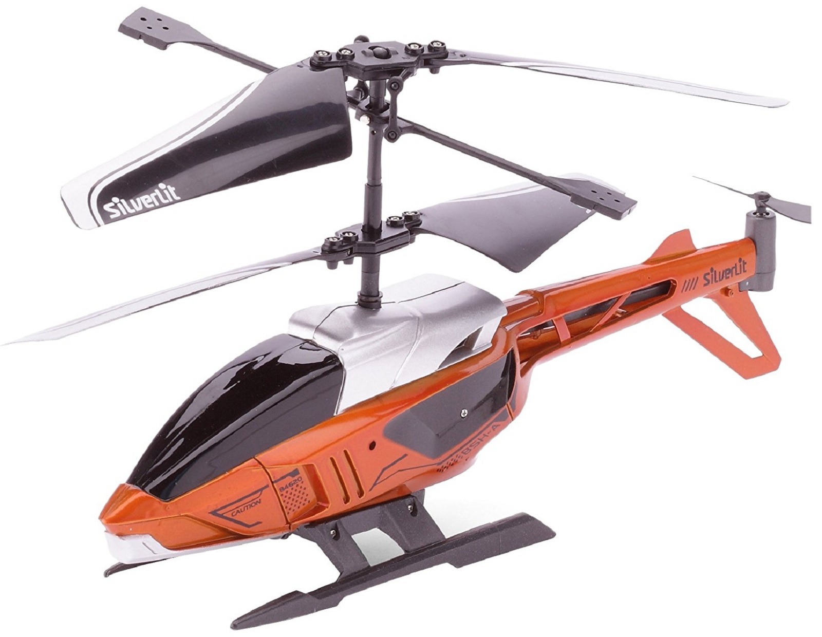 Hélicoptère orange interactif Silverlit pilotable par smartphone Bluetooth - 2