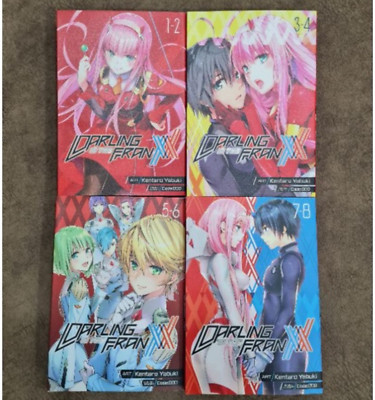 Darling In The Franxx Manga by Kentaro Yabuki Volume English Version 1-8(END)
