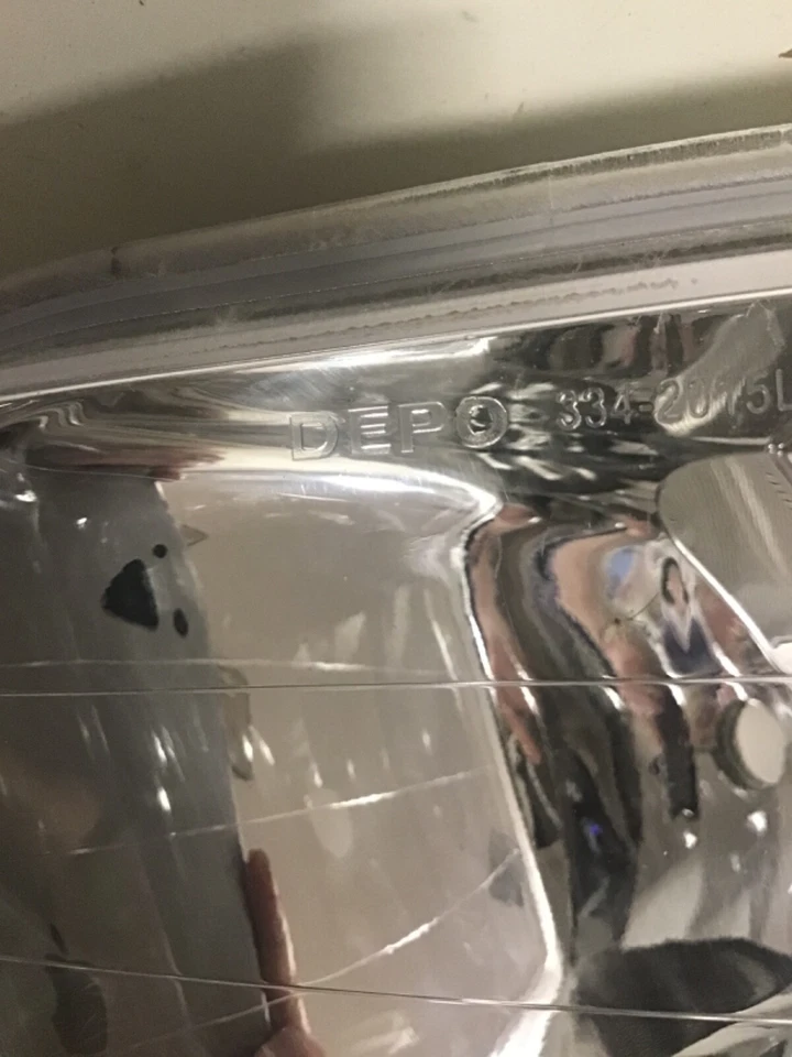 FITS 2009 - 2018 DODGE RAM 1500 2500 3500 LH DRIVER FOG LIGHT DEPO A77L 12816 - Изображение 2 из 4