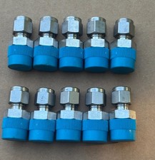 Lot of 10 Swagelok 1/4" X 3/8" Stainless Steel Tube Fitting SS-400-1-6 New