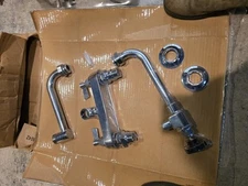 Fisher - 2267 - 3/4" Faucet - 8" Adjustable Wall Mounted- 20" Double Swing Spout