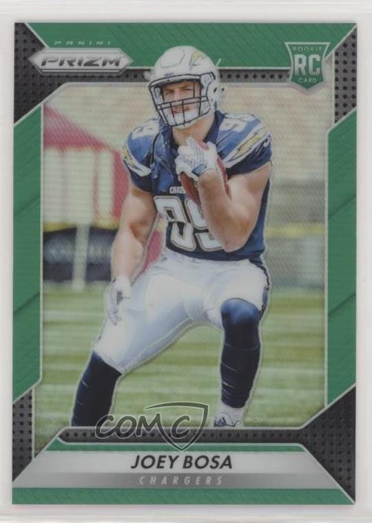 2016 Panini Prizm Rookie Green Prizm Joey Bosa #228 Rookie RC