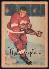 1953-54 Parkhurst Metro Prystai #42 - Detroit Red Wings - VG+