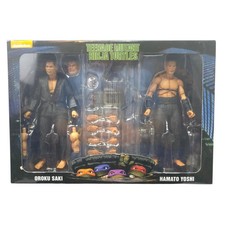 NECA TMNT Shadow Warrior Oroku Saki Hamato Yoshi 2-Pack Action Figures MISB