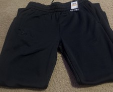 Women's Under Armour Black ArmourFleece Joggers Pants Size Small MSRP 55 BNWT