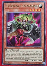 1x Yu-Gi-Oh! Dodododwarf Gogogoglove - LED6-EN036 - Rare - Unlimited Edition -NM