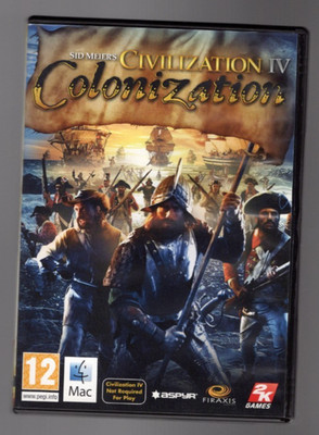 Game - 2K Games - Sid Meier's Civilization IV - Colonization (MAC)