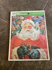 Vintage Santa Puzzle 12 piece 1979 Whitman