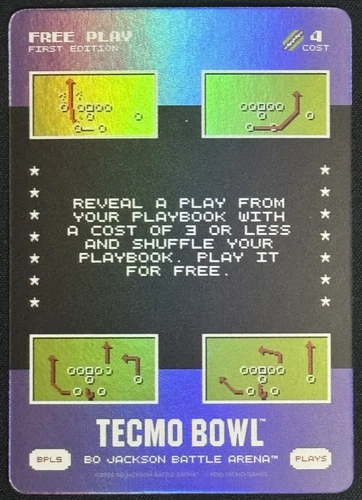 2026 Bo Jackson Battle Arena Tecmo Bowl Bonus Play 5 - Free Play - BPL5 SSP