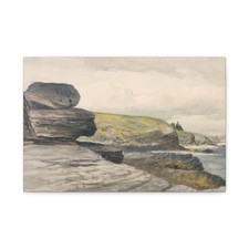 Edward Mitchell Bannister - Newport Scene - ca. 1880-1889 - Canvas Wall Art