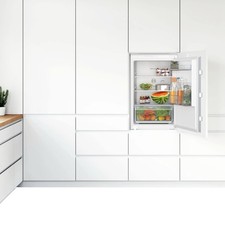 Bosch KIR21NSE0 Integrated Built In Fridge 88cm 136L White Kitchen Series 2 N/O
