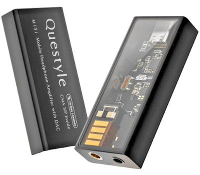 Questyle M15i USB-C DAC Headphone Amp, MFi 4.4mm 3.5mm DSD512, Portable New