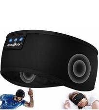 MUSICOZY Sleep Headphones Bluetooth 5.4 Headband, Sports Wireless Earphones Swea