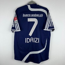 Wohlen 1904 2006/2007 Adidas Home Football Shirt Soccer Jersey sz L Zahir Idrizi