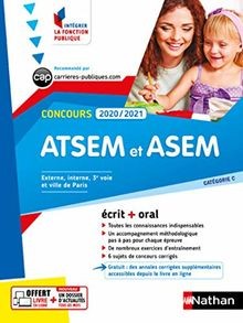 Concours ATSEM et ASEM 2020-2021 - Ecrit + Oral - N° 16 ... | Buch | Zustand gut