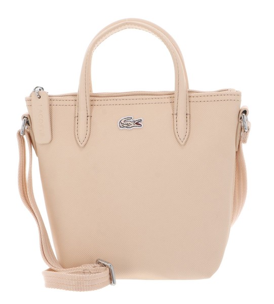 Lacoste Shopping Cross Bag Xs UmhäNgetasche Handtasche Tasche Angie Apricot Neu-image