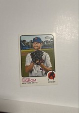 2022 Topps Heritage - Oversized Base 1973 Topps Jacob deGrom #OB-JDG /1000