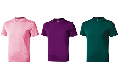 T-Shirt Kurzarm Rundhals Herren Basic Shirt Nanaimo Baumwolle ELEVATE 8011 NEU