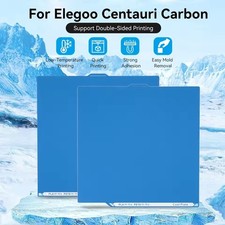 Cool Plate Double Sided Build Plate for Elegoo Centauri Carbon 3D Printer PEI