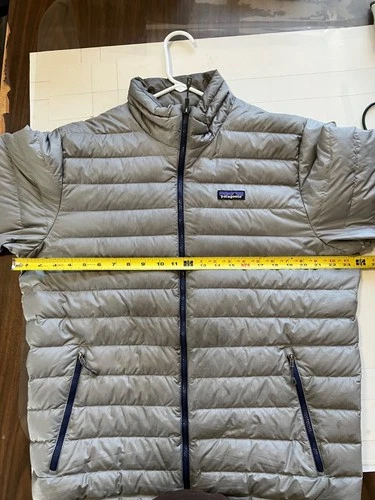 Patagonia Down Sweater, Silver Grey, Mens L, $65 image 4