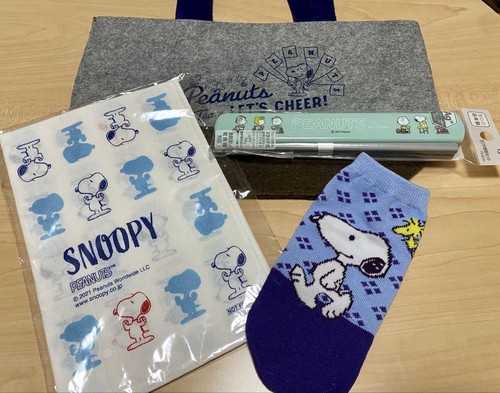 Snoopy PEANUTS m28 Very Cute And Popular Lunch Box Set Of 4