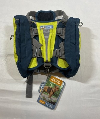 Kurgo Dog Backpack Baxter Saddlebag 30-85 lb Hiking, Running, Camping F
