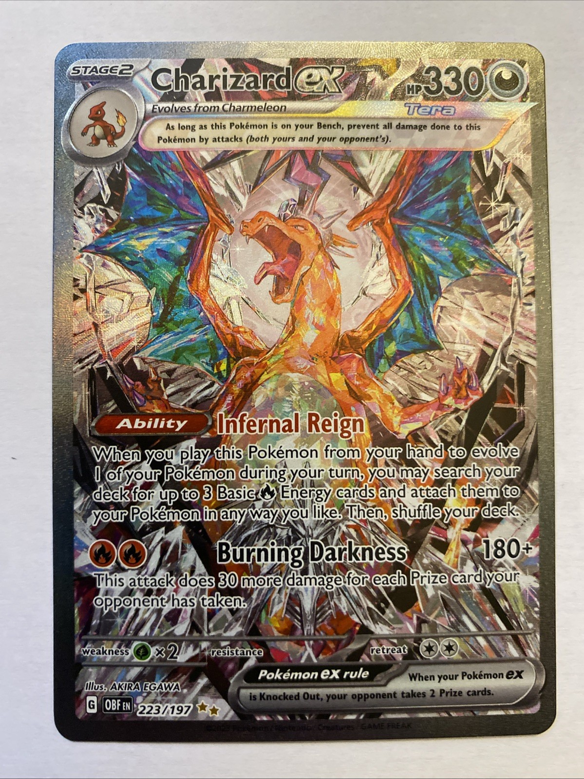Charizard ex 2023 Scarlet & Violet: Obsidian Flames #223/197
