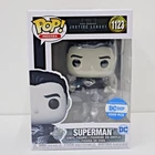Funko POP Zack Snyder Justice League Metallic Superman #1123 DC Shop LE 4500