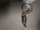 Vintage Gemco Westinghouse Blue Cornflower Syrup Dispenser Milk Glass MCM — photo 2