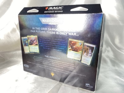 MTG Warhammer 40k Commander Deck Forces of the Imperium Collecter