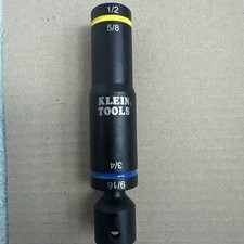 Klein Tools 66009 4-In-1 Flip Quad Socket