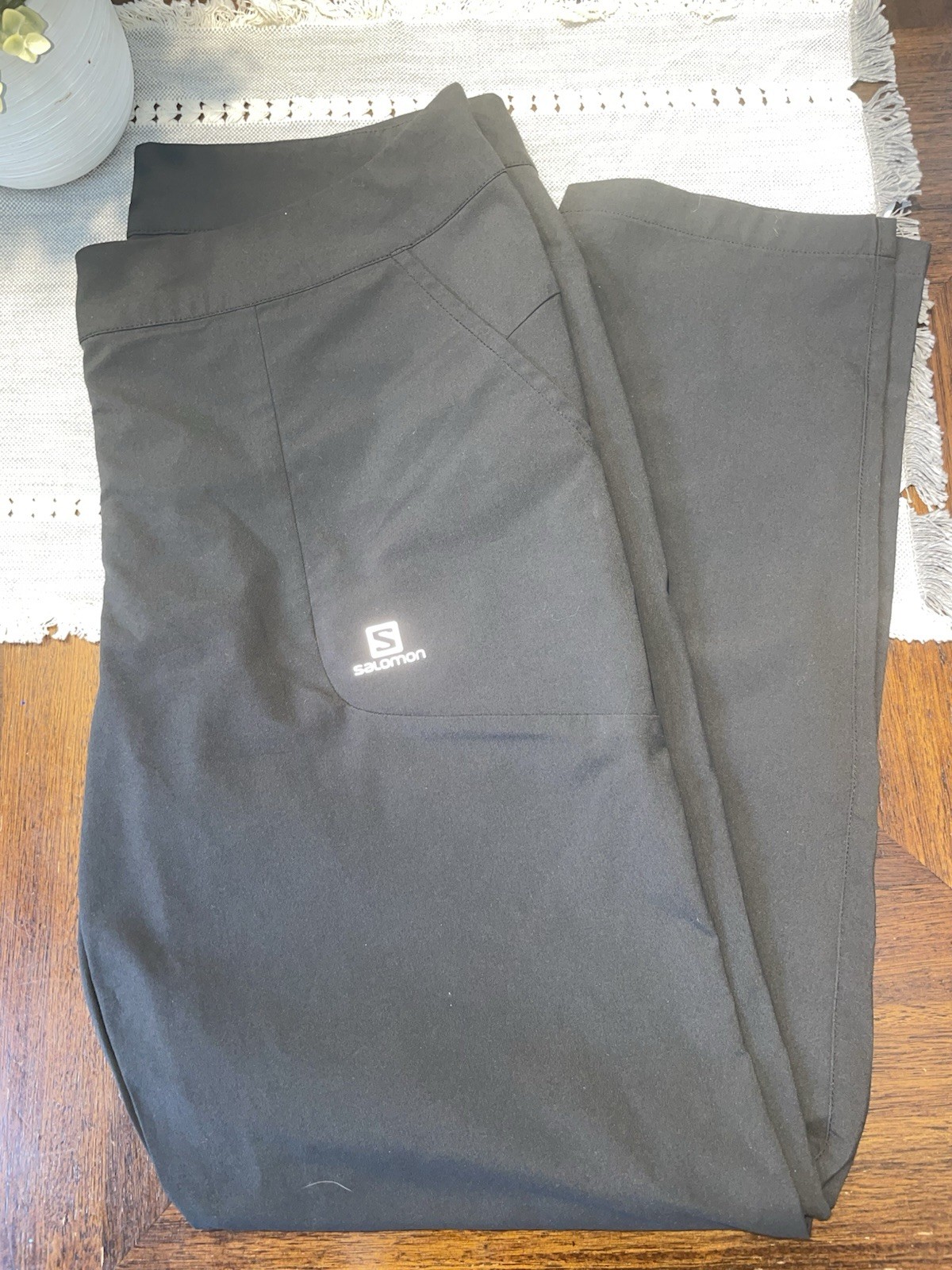 Pantalone uomo taglia grande Salomon nero