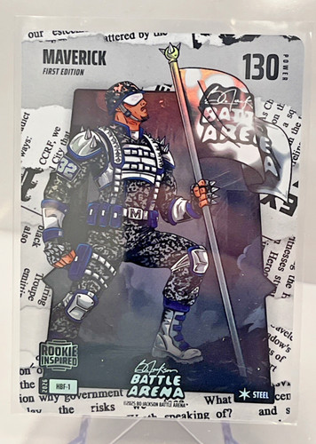 2026 Bo Jackson Battle Arena Maverick Headline Battlefoil Cooper Flagg Rookie SP