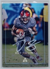 2019 Panini Luminance Devin Singletary Draft Day Silver Signature Auto