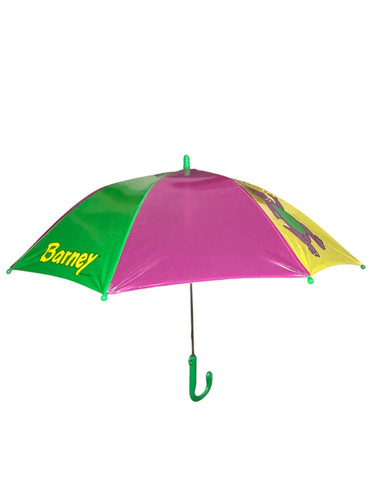 Vtg 1992 Barney Umbrella The Lyons Group Nostalgic Collectible *See Description