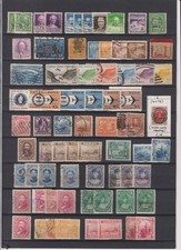 US sel Canal Zone, Hawaii, Philippine, Porto Rico F-VF used, unused, OG stamps