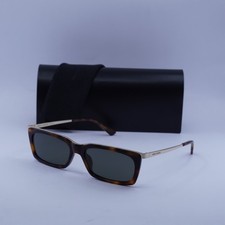 Saint Laurent SL 766 004 Havana/Gold/Grey 57-17-145 Sunglasses New Authentic