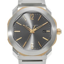 BVLGARI Octo Roma OCP41SG Gray Case Size 41×41mm Men's Used Watch #121210 6